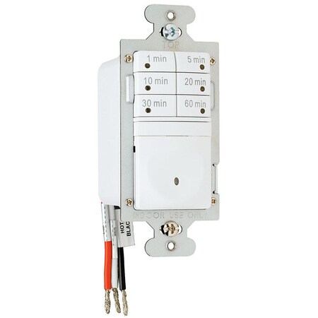 Pass & Seymour Timer Switch 7Button Wht RT1WCCV4